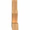 Ekena Millwork Saratoga Smooth Timber Gable Bracket, Western Red Cedar, 96"W x 28"H x 5 1/2"D x 5 1/2"F, 7/12 Pitch GBW096X28X0606SAR00SWR - alternate 5